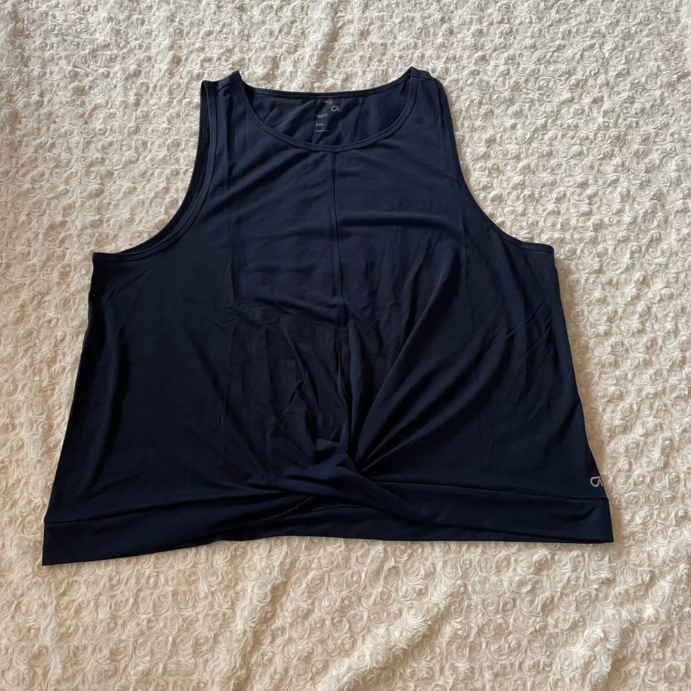 NWOT navy blue Gap workout tank